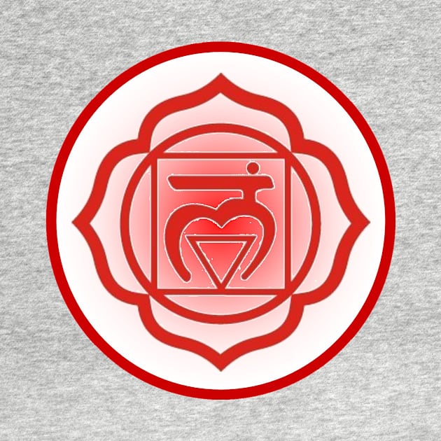 Grounded and balanced Root Chakra- Bright Red by EarthSoul